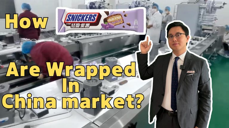 How Snickers Are Wrapped In China Market