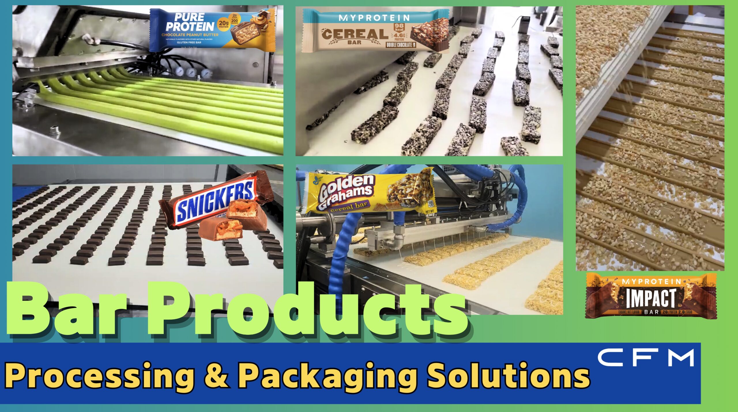 Bar Products processing and packaging solutions